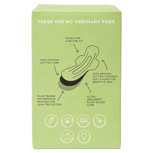 TOM Organic Ultra Thin Pads Regular 10 Pack