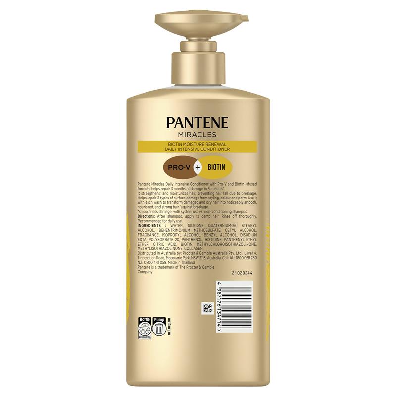 Load image into Gallery viewer, Pantene Pro V 3MM Intensive Daily Moisture Renewal Conditioner 600ml

