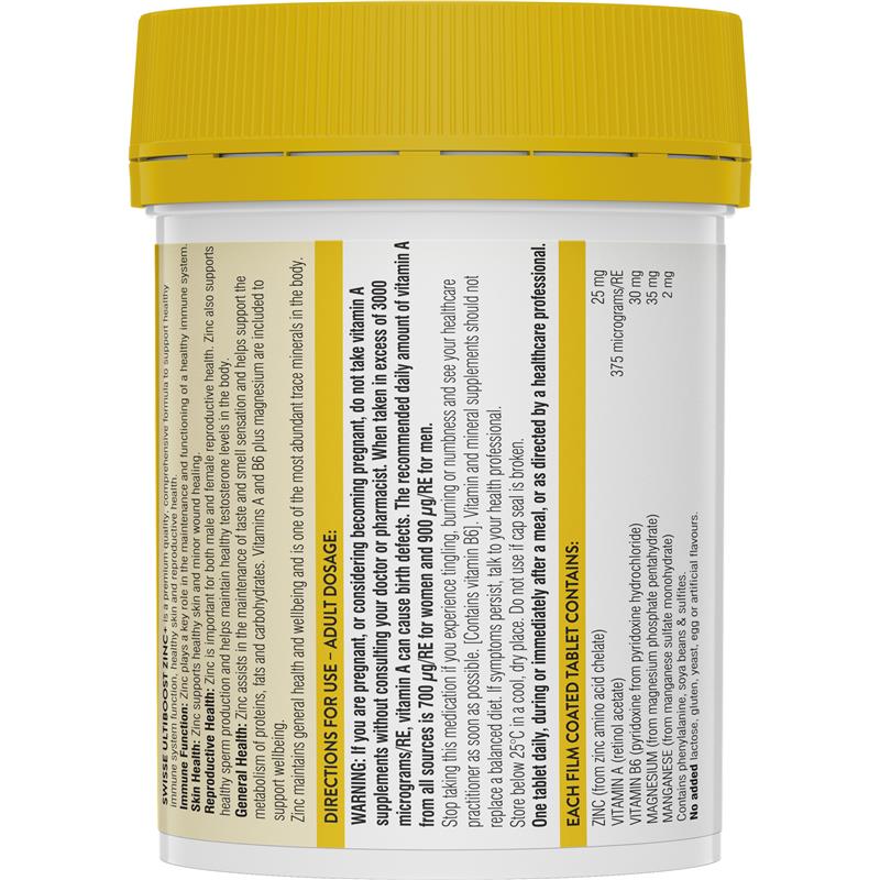 Load image into Gallery viewer, Swisse Zinc+ 180 Tablets Exclusive Size
