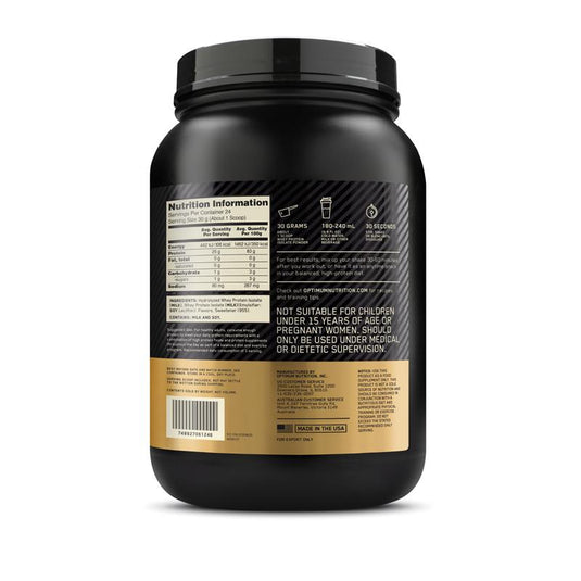 Optimum Nutrition Gold Standard 100% Isolate Vanilla 720g