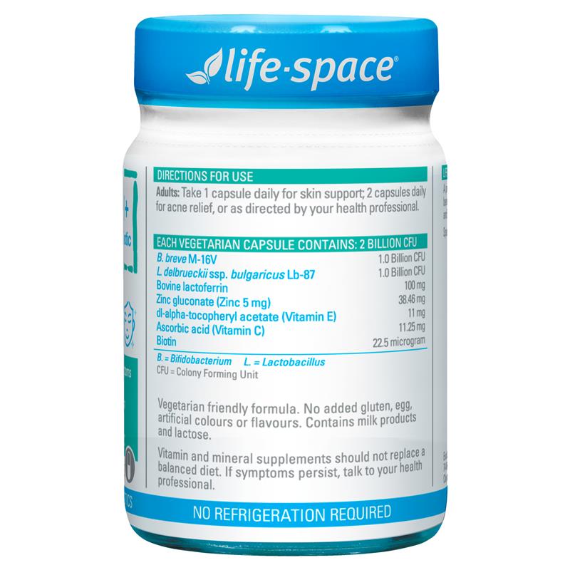 Load image into Gallery viewer, Life-Space Acne Relief + Skin Rebalance 30 Capsules
