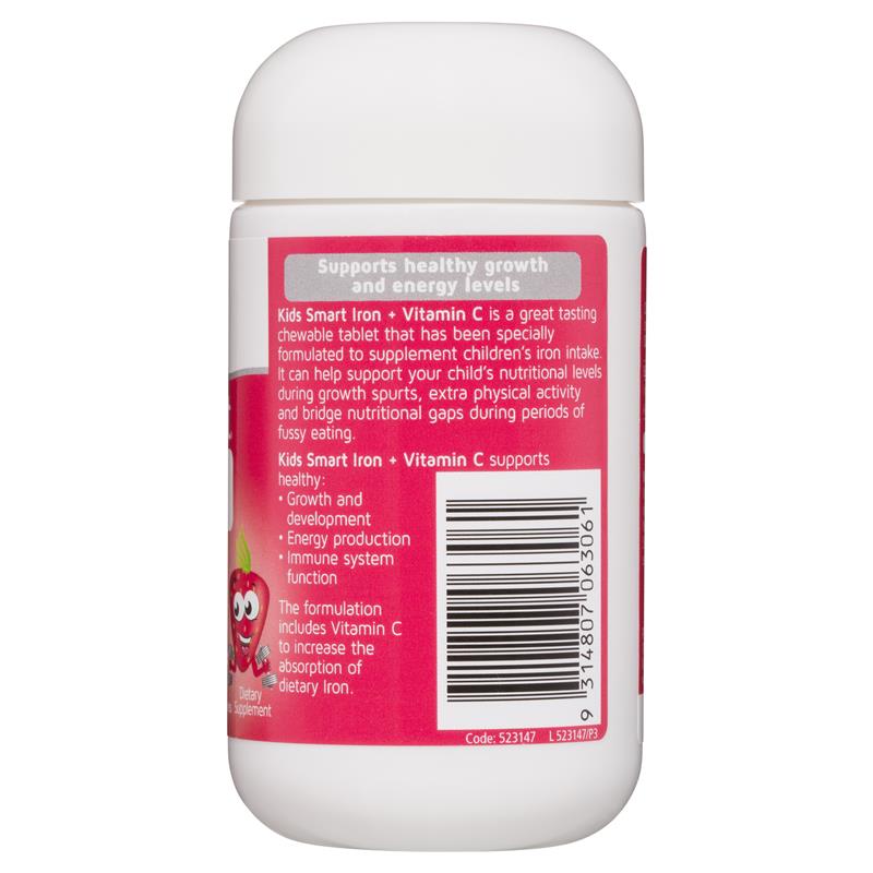 Load image into Gallery viewer, Nature's Way Kids Smart Iron Chewable 50 Tablets
