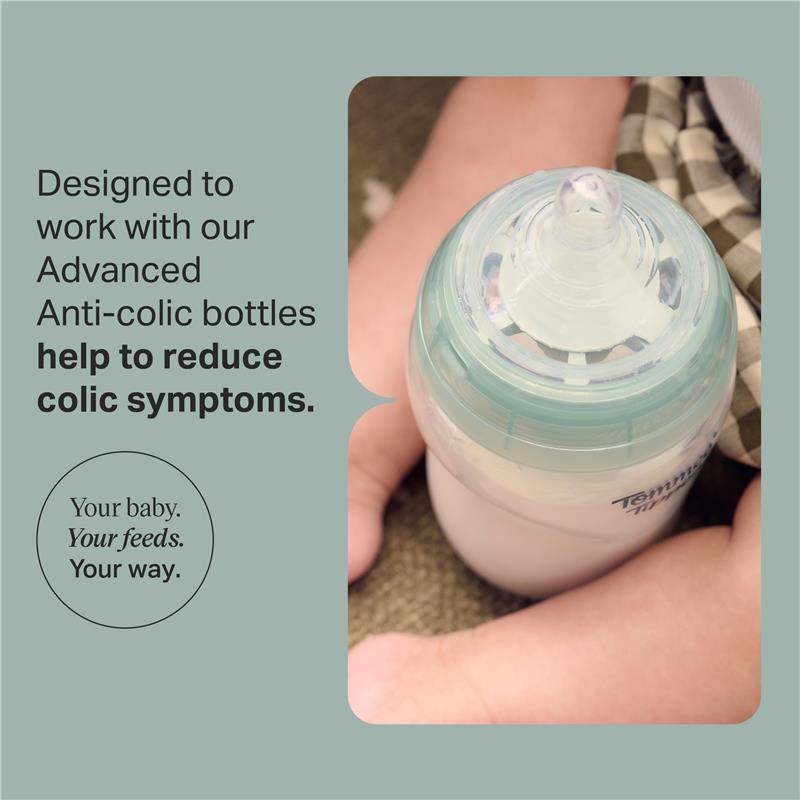 Load image into Gallery viewer, Tommee Tippee Natural Start AAC Fast Flow Teats 2 Pack
