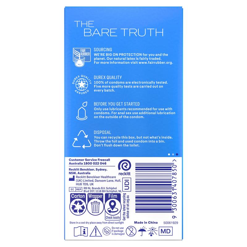 Load image into Gallery viewer, Durex Regular Condoms Original 10 Pack
