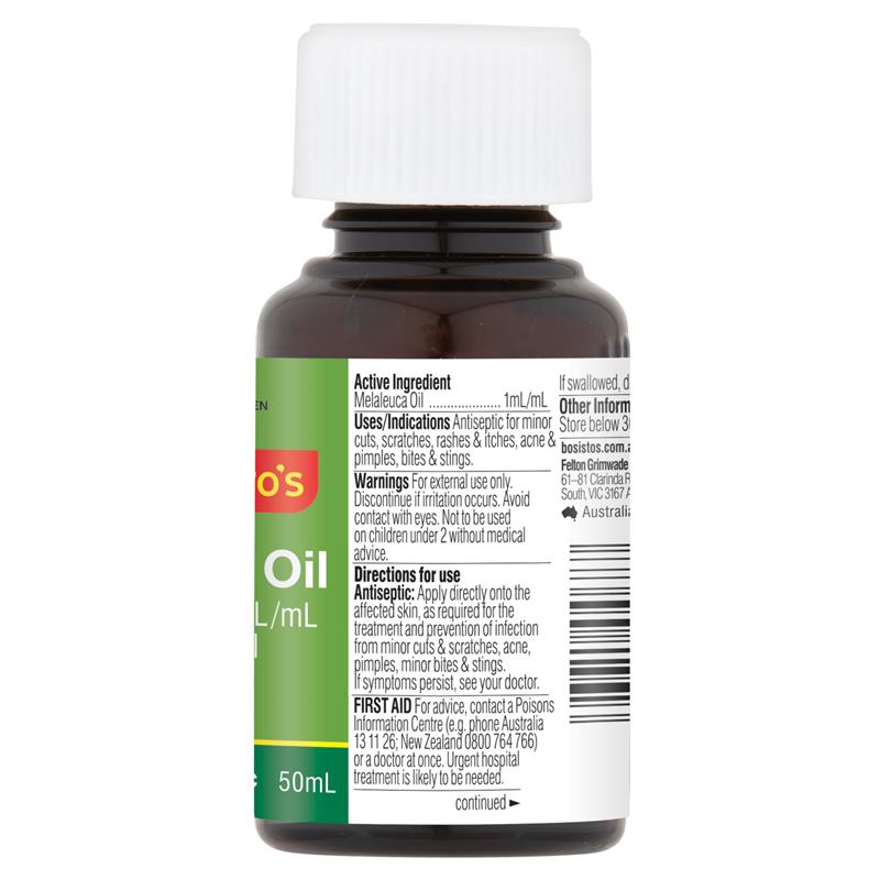 Load image into Gallery viewer, Bosisto's Tea Tree Oil 50mL
