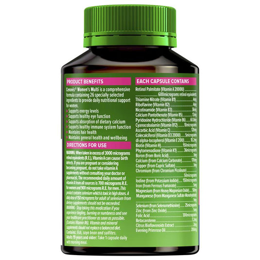 Cenovis Once Daily Women's Multivitamins & Minerals 50 Capsules