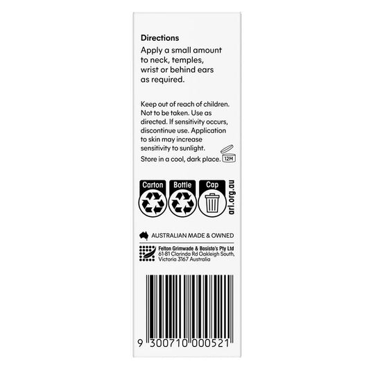 Bosisto's Native Stress Roll On 10ml
