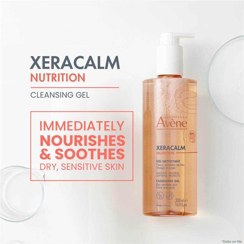 Load image into Gallery viewer, Avene Xeracalm Nutrition Cleansing Gel 500ml
