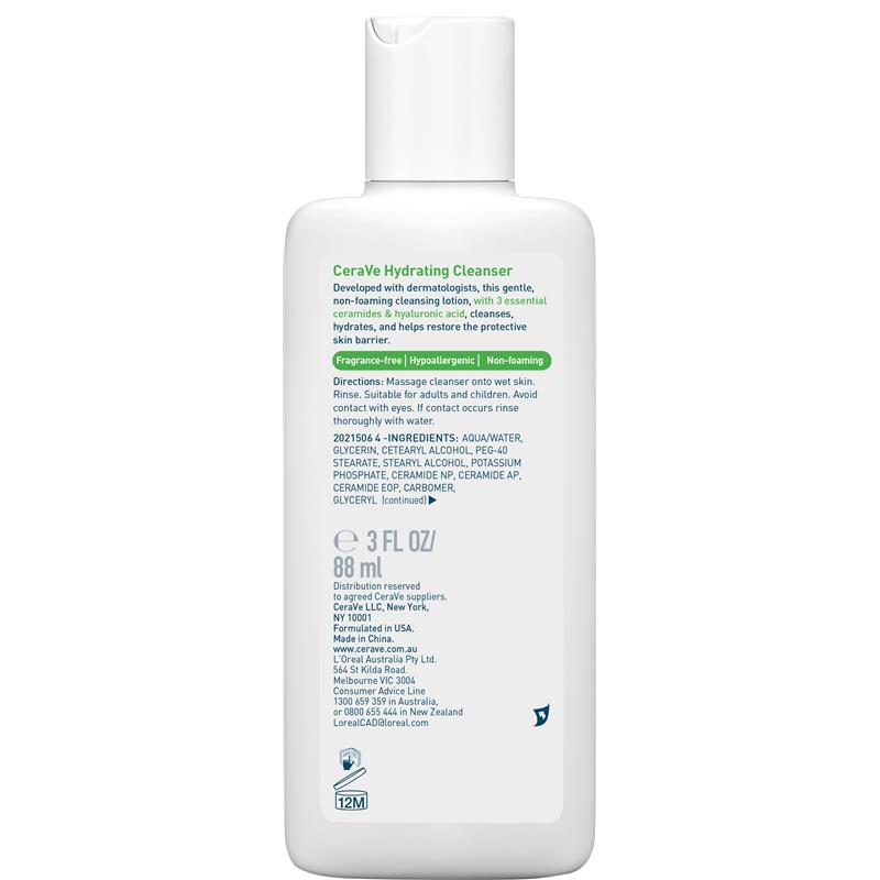 Load image into Gallery viewer, CeraVe Hydrating Cleanser 88ml
