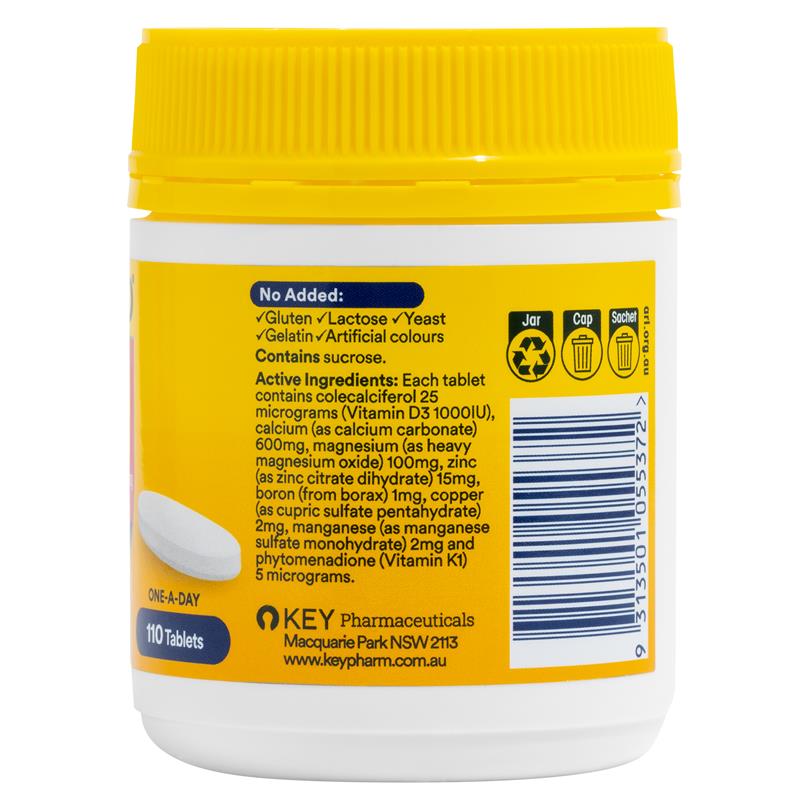 Load image into Gallery viewer, OsteVit-D Vitamin D3 &amp; Calcium Plus 110 Tablets
