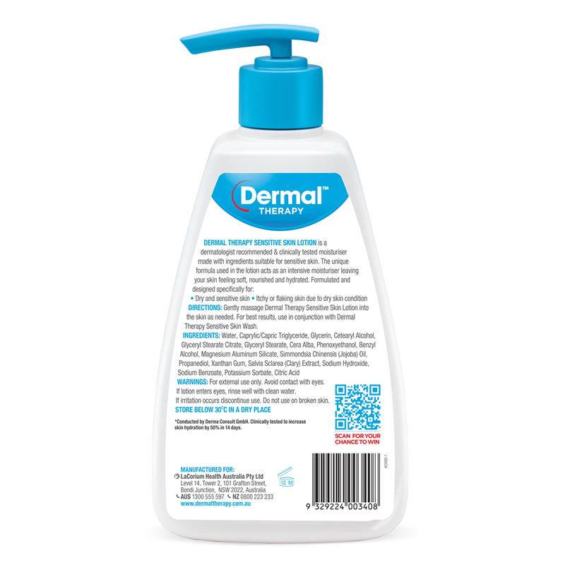 Load image into Gallery viewer, Dermal Therapy Sensitive Skin Lotion 825ml
