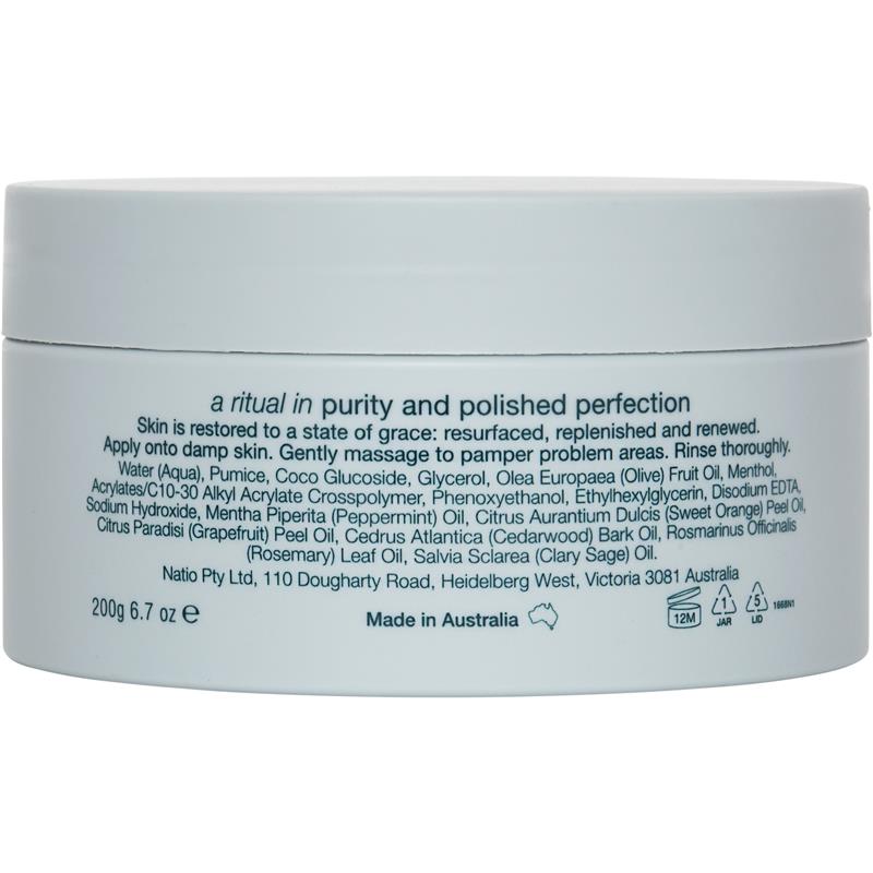 Load image into Gallery viewer, Natio Utopia Sublime Renewal Foot Scrub 200g
