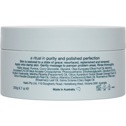 Natio Utopia Sublime Renewal Foot Scrub 200g