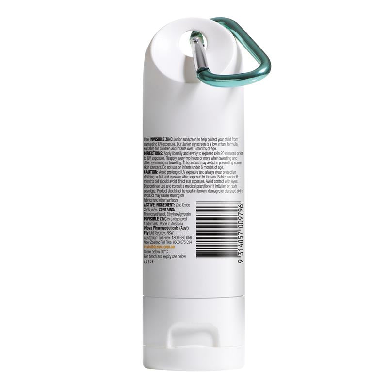 Load image into Gallery viewer, Invisible Zinc SPF 50+ Junior Clip On Sun Screen 60g

