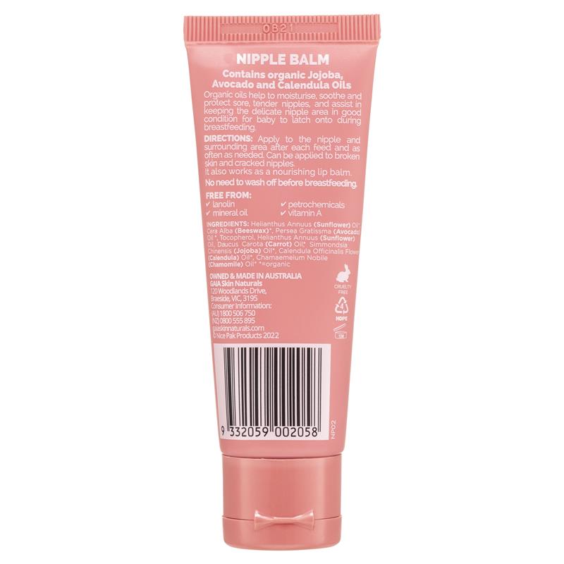 Load image into Gallery viewer, GAIA Skin Naturals Pregnancy Nipple Balm 40mL
