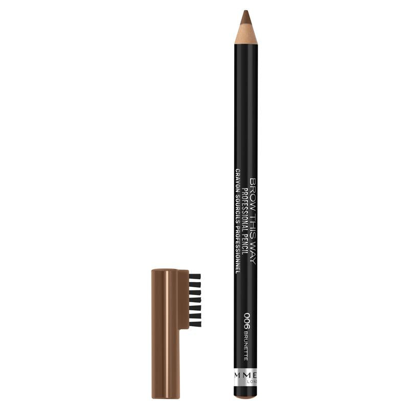 Load image into Gallery viewer, Rimmel Brow This Way Professional Pencil 006 Brunette
