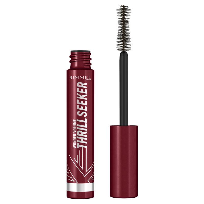 Load image into Gallery viewer, Rimmel Wonder Volume Thrill Seeker Mascara Black Brown 8ml
