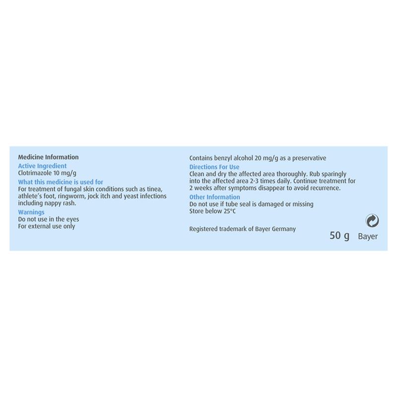 Load image into Gallery viewer, Canesten 1% Anti-fungal Cream 50g
