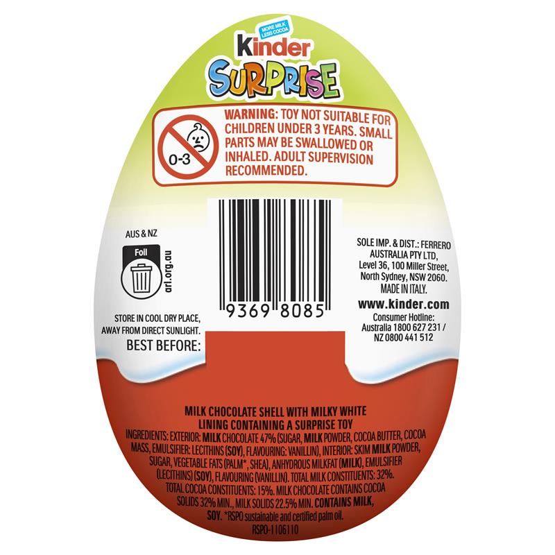 Load image into Gallery viewer, Ferrero Kinder Surprise 20g
