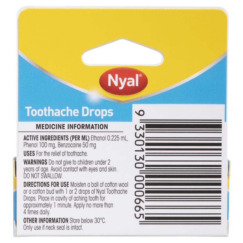 Load image into Gallery viewer, Nyal Toothache Drops 6ml
