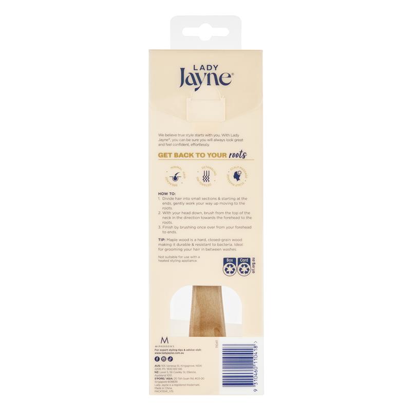 Load image into Gallery viewer, Lady Jayne Paddle Brush (Wooden Brush)
