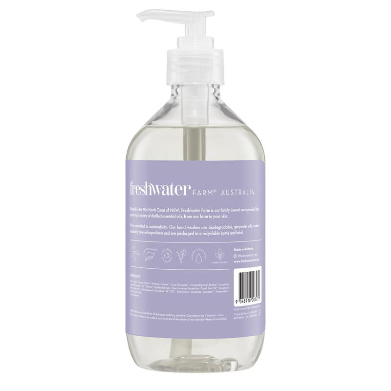 Load image into Gallery viewer, Freshwater Farm Lavender Oil Hand Wash 500ml
