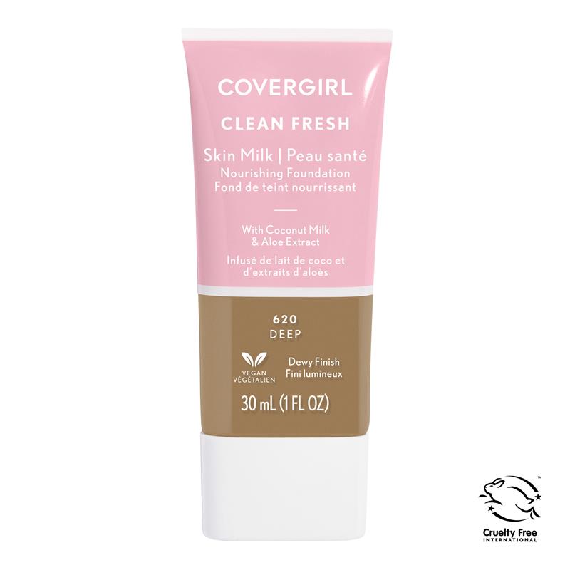 Load image into Gallery viewer, Covergirl Clean Fresh Skin Milk Vegan Foundation Deep 620
