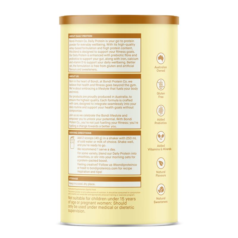 Load image into Gallery viewer, Bondi Protein Co. Daily Protein Chocolate Fudge 800g
