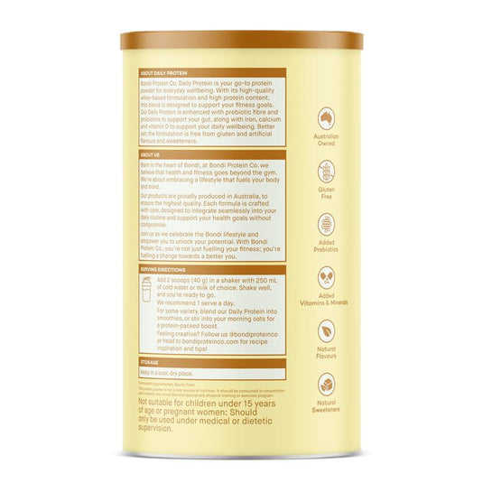 Bondi Protein Co. Daily Protein Chocolate Fudge 800g