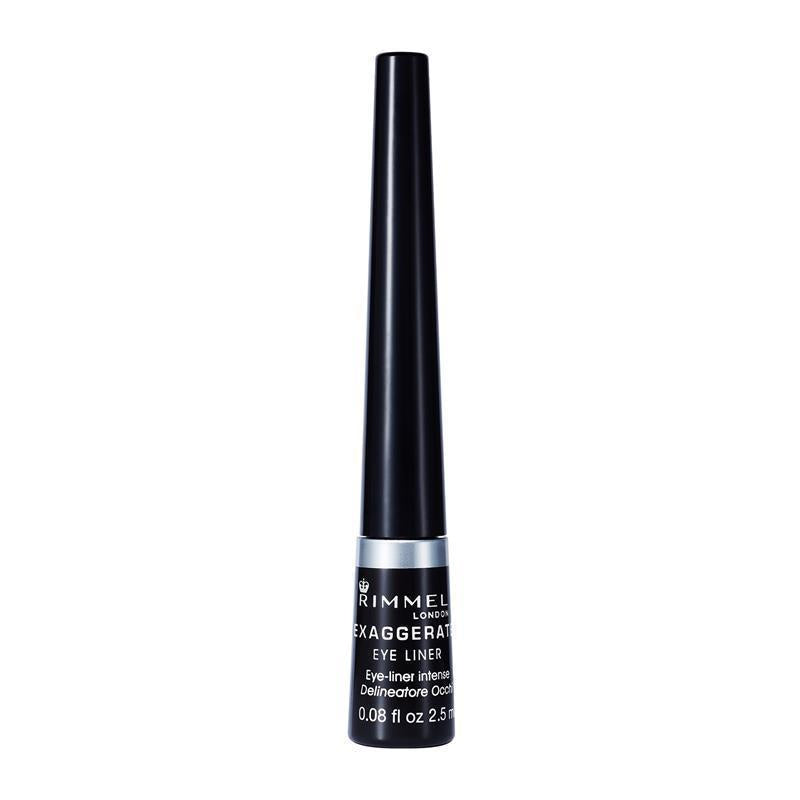 Load image into Gallery viewer, Rimmel Liquid Exaggerate Eye Liner 100% Black
