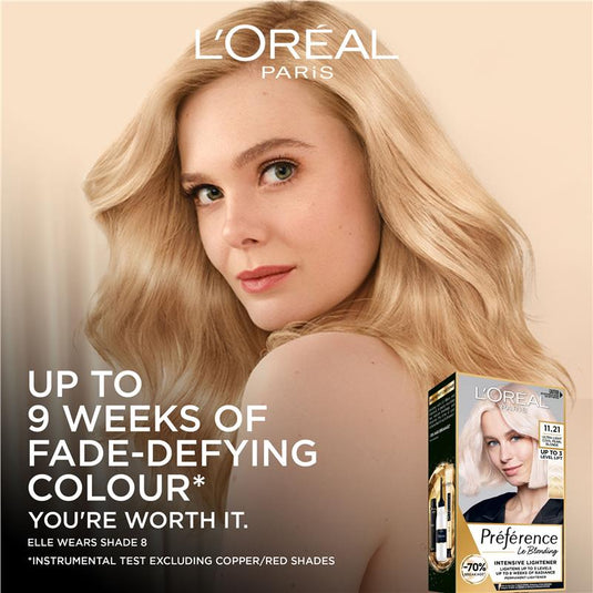 L'Oreal Paris Preference 11.21 Ultra Light Cool Pearl Blonde