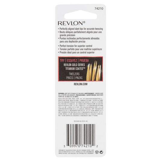 Revlon Beauty Tools Expert Tweezer Slant Tip