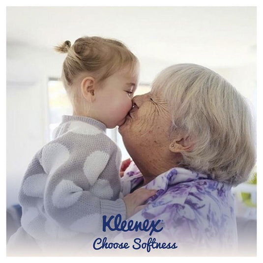Kleenex Facial Tissue Soft Pack White 60 Pack