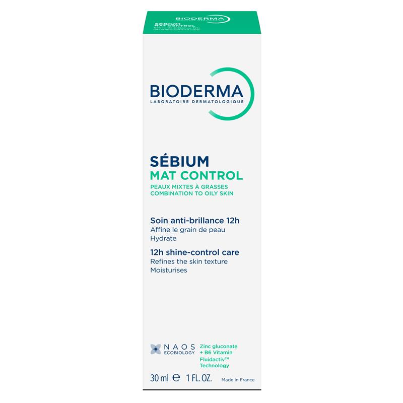 Load image into Gallery viewer, Bioderma Sebium Mat Control Mattifying Moisturiser for Oily Skin 30ml
