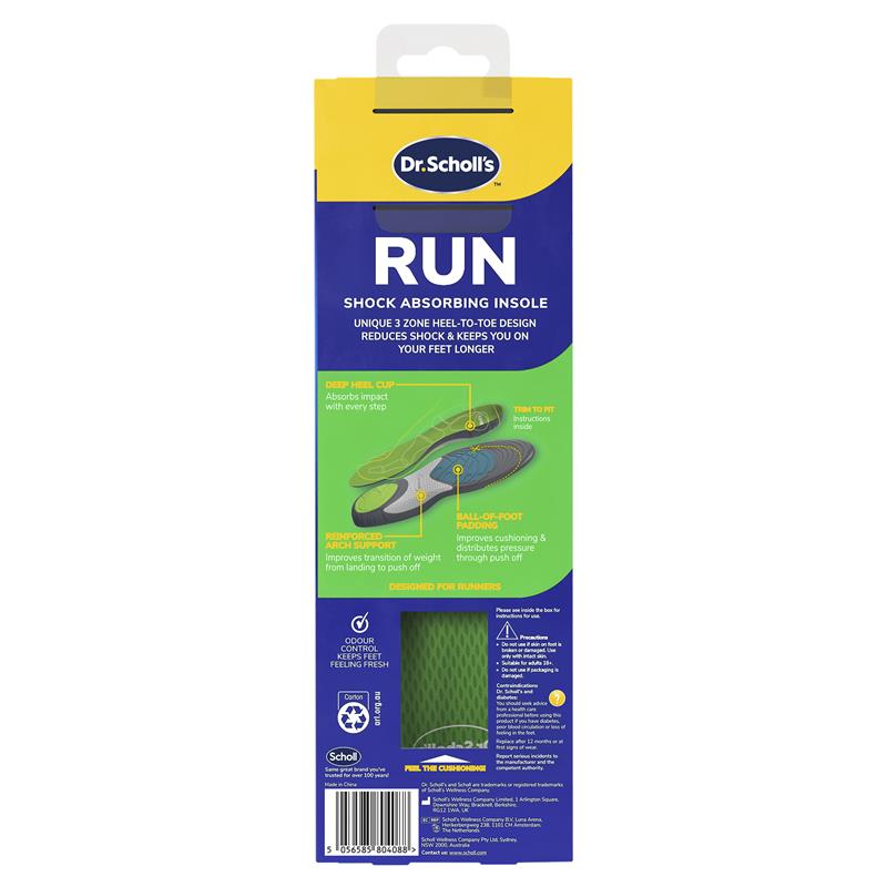 Load image into Gallery viewer, Dr.Scholls Run Insole Small
