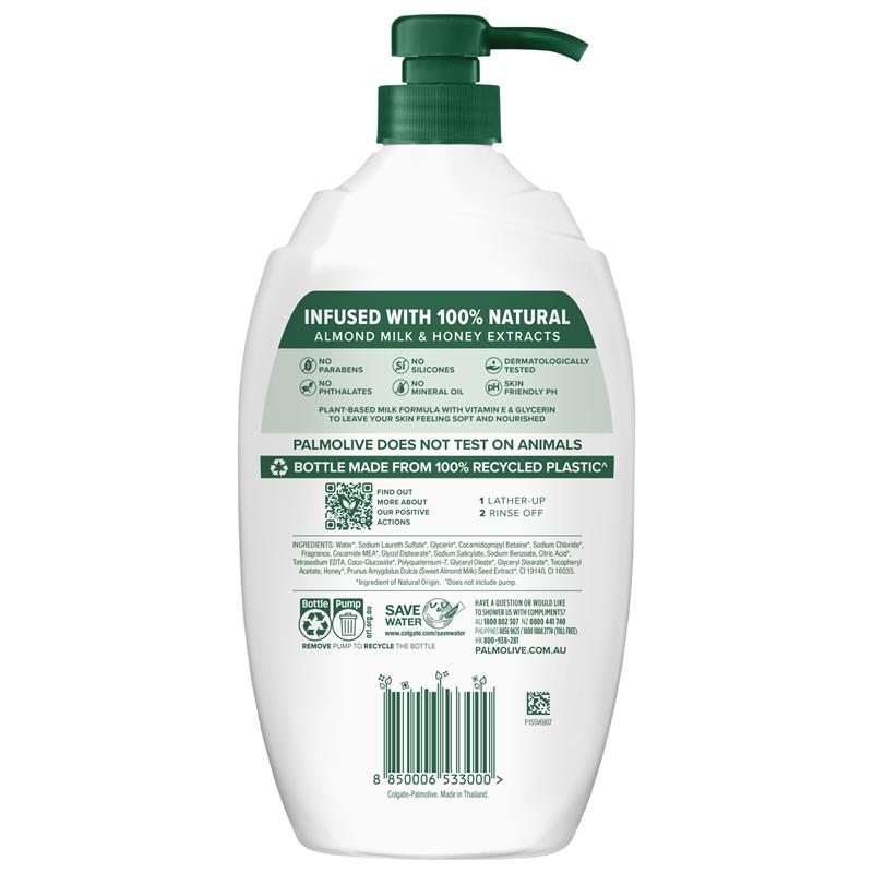Load image into Gallery viewer, Palmolive Naturals Body Wash Milk &amp; Honey 1L
