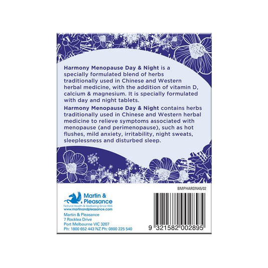 Harmony Menopause Day & Night 90 Tablets