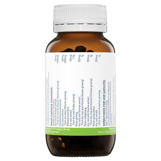Ethical Nutrients Ginseng 5 Exhaustion Relief 60 Capsules