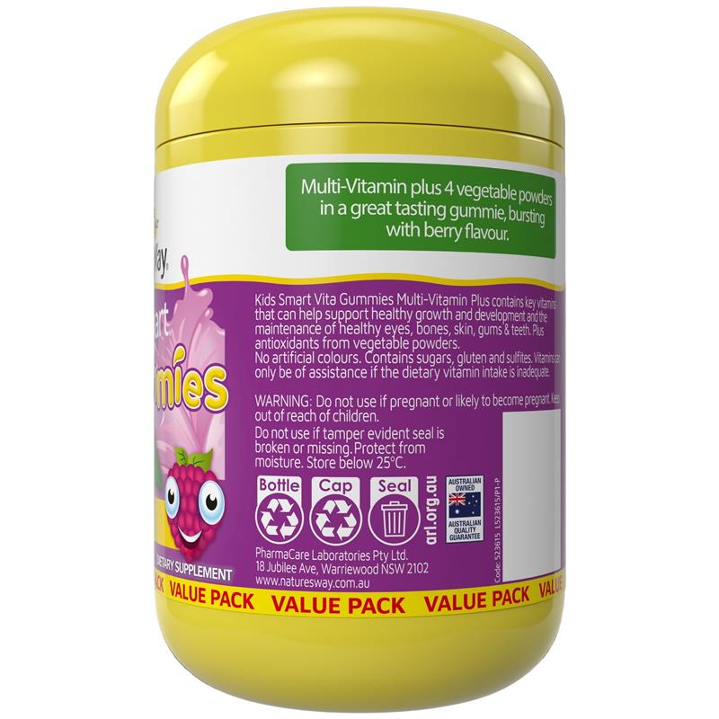Load image into Gallery viewer, Nature's Way Kids Smart Vita Gummies Multi-Vitamin+ 150 Gummies Exclusive Size
