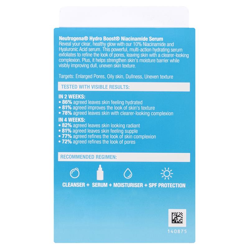 Load image into Gallery viewer, Neutrogena Hydro Boost Niacinamide Serum 30ml
