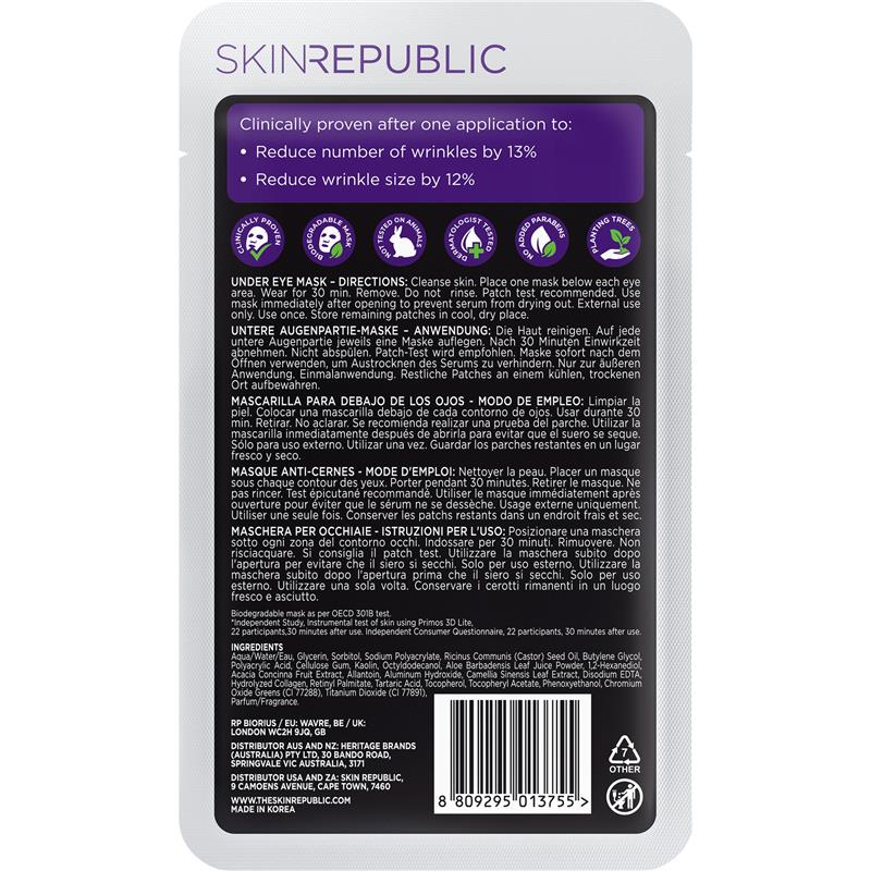 Load image into Gallery viewer, Skin Republic Collagen Under Eye Patches

