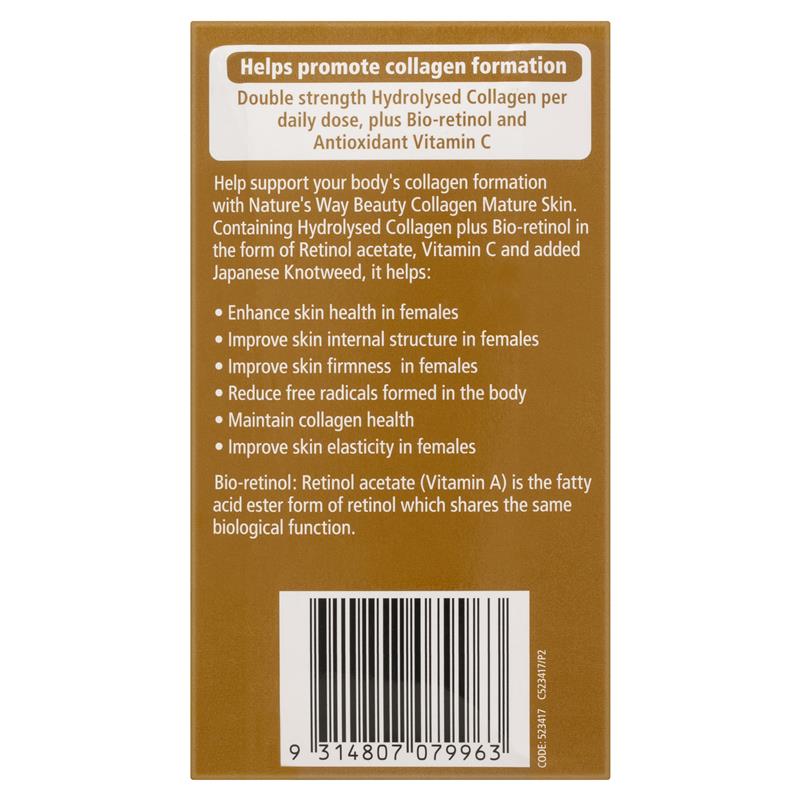 Load image into Gallery viewer, Nature's Way Beauty Collagen Mature Skin 120 Tablets
