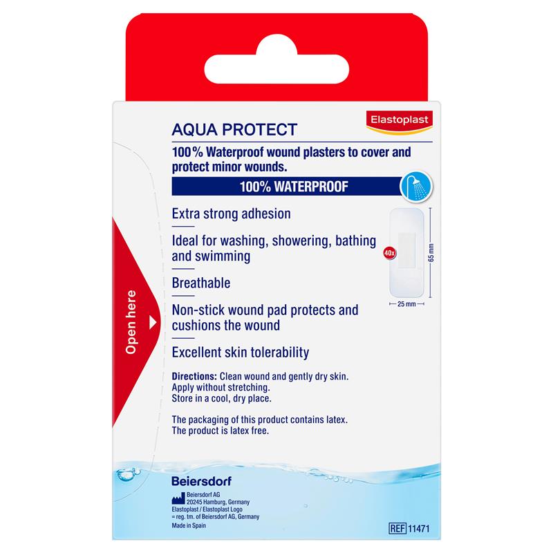 Load image into Gallery viewer, Elastoplast Aqua Protect Waterproof Strip 40 Pack
