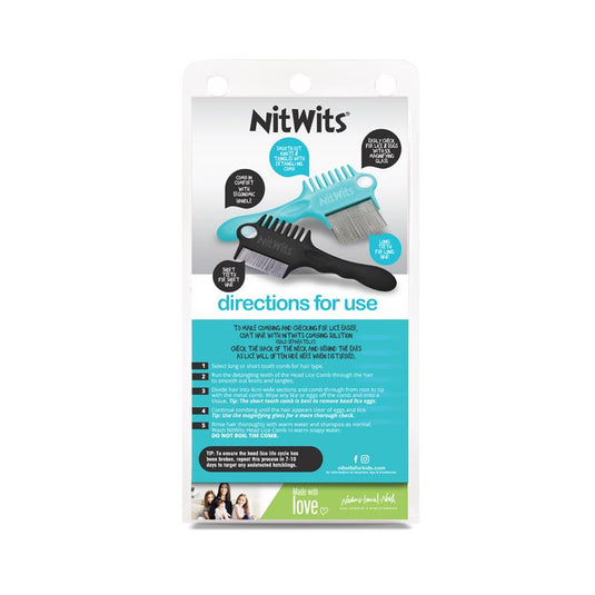 Nitwits Head Lice Comb Twin Pack