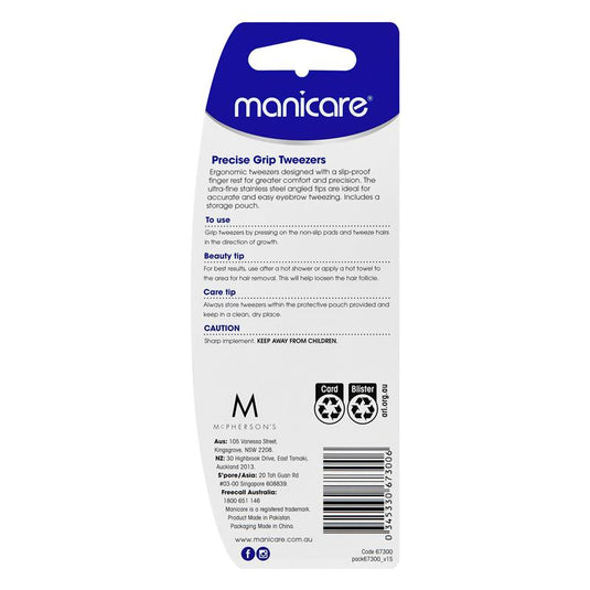 Manicare Precise Grip Tweezers