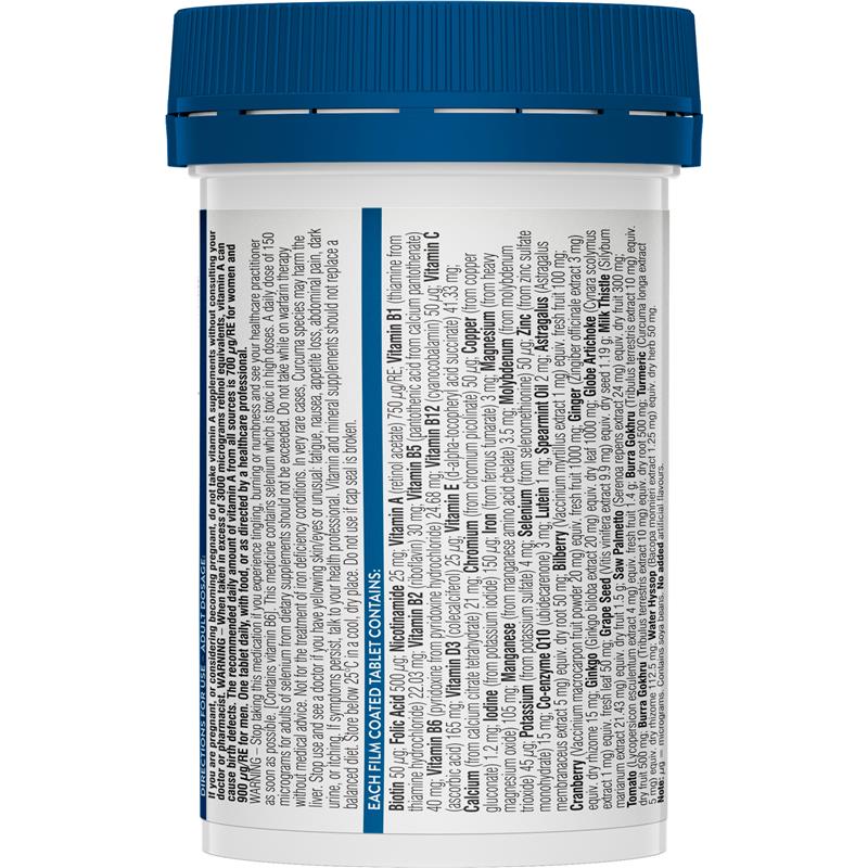 Load image into Gallery viewer, Swisse Mens Multivitamin 50+ 60 Tablets
