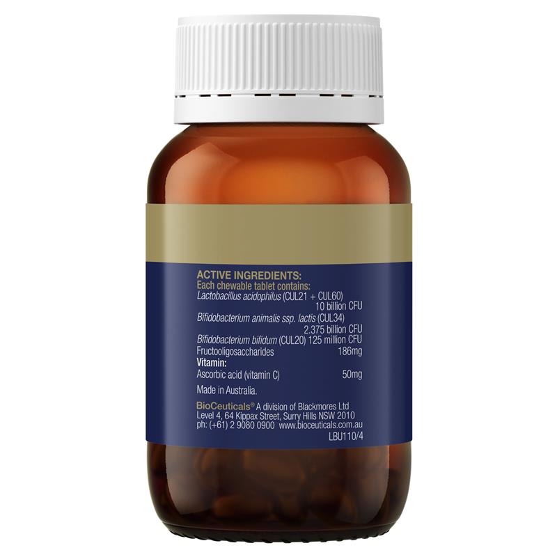 Load image into Gallery viewer, BioCeuticals UltraBiotic Immune Support For Juniors 30 Chewable Tablets
