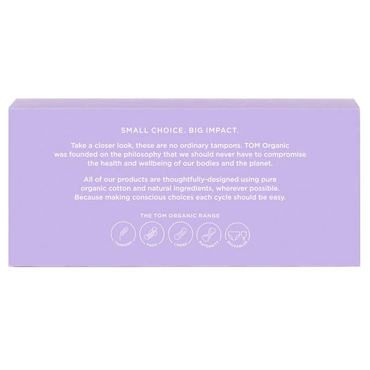 TOM Organic Tampons Super 16 pack