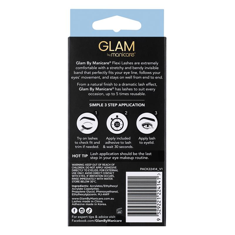 Load image into Gallery viewer, Glam By Manicare River Flexi Lashes Natural
