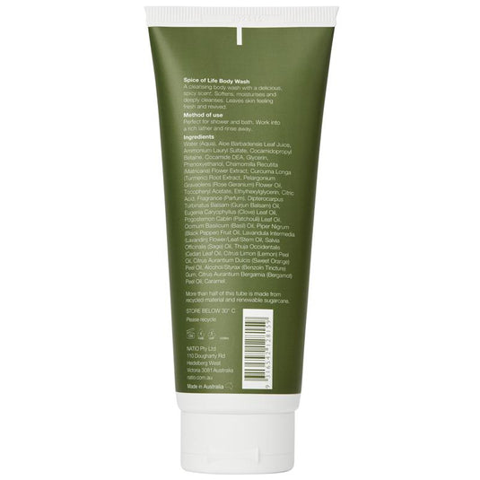 Natio for Men Spice of Life Body Wash 210ml